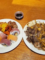Stir Fry and Sushi Lunch